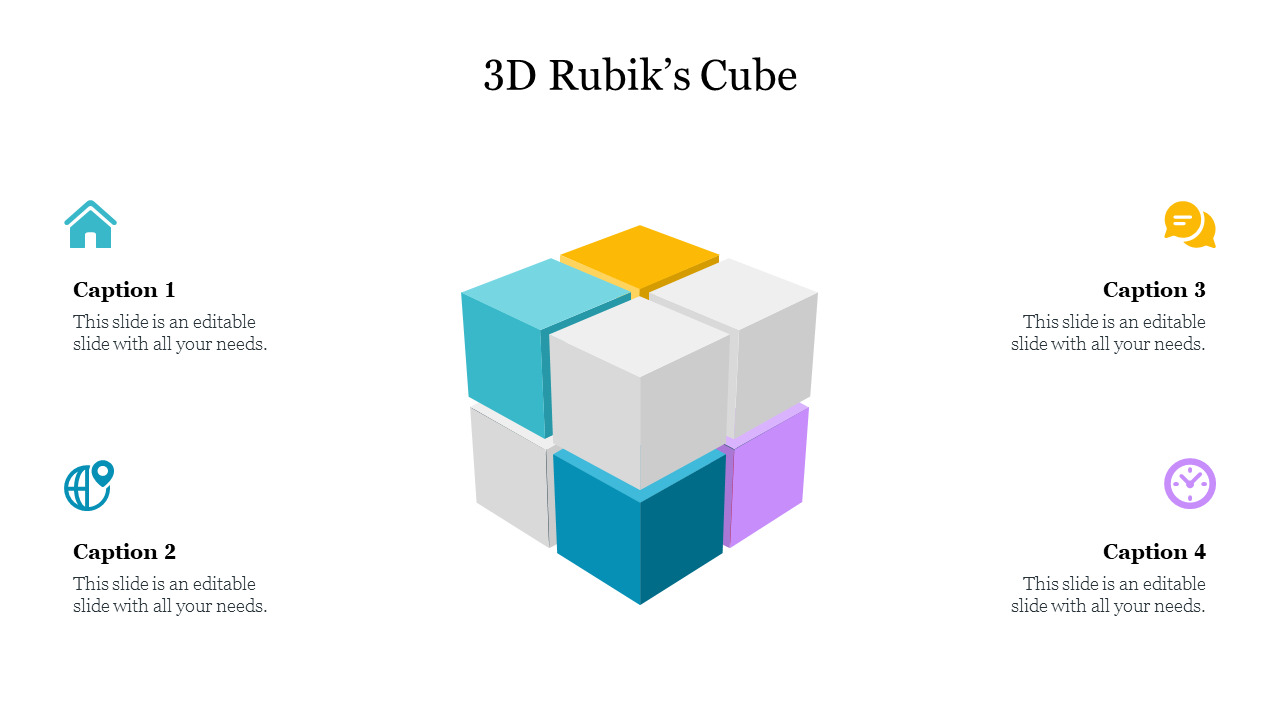 3D Rubik's cube